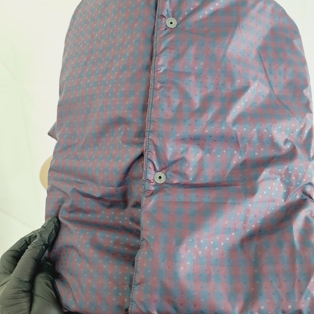 Lululemon Women's Blue Purple Dickie Gin Gin Gingham Inkwell Under Any Jacket Os View 5